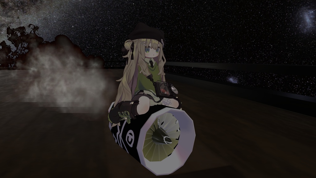 VRChatのりものギミック「こいのぼり」 余裕の音だ推力が違います アズキ、クララ、コロネ、まめふれんず対応