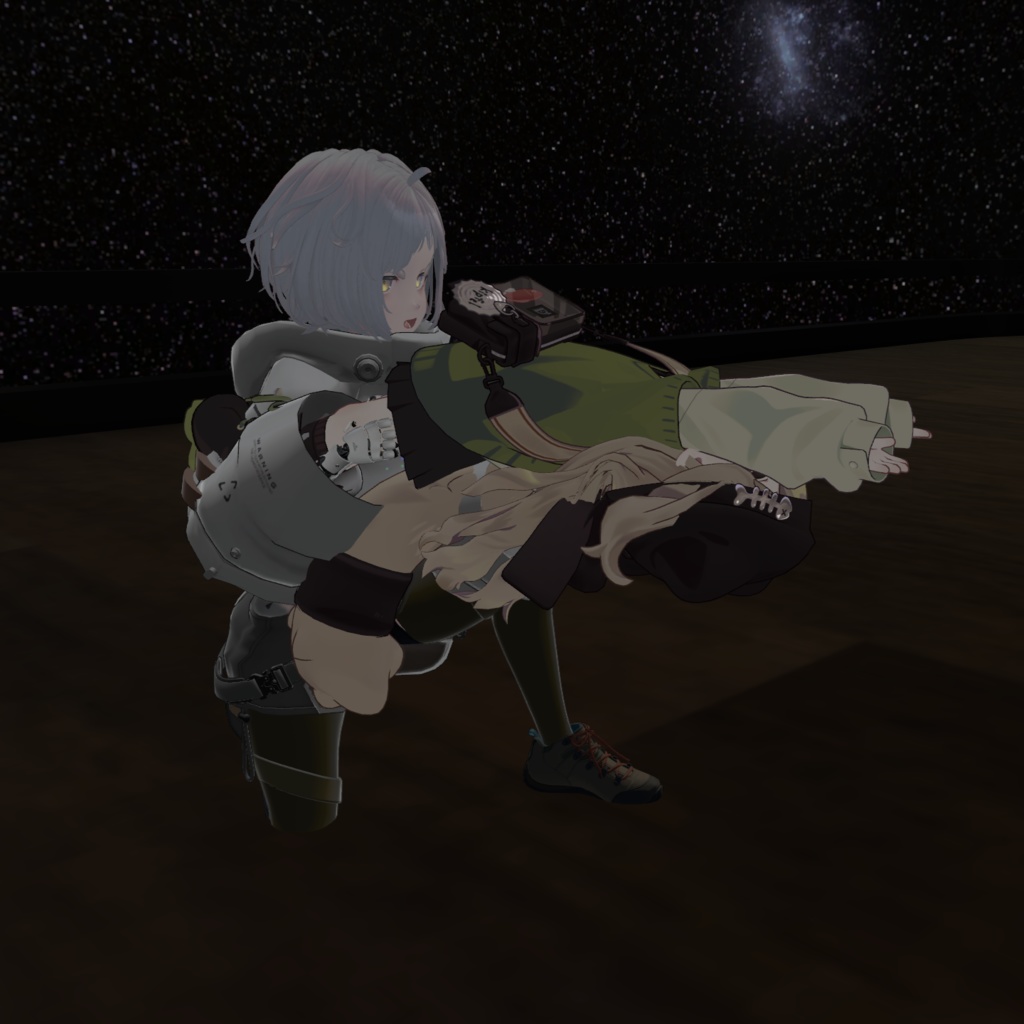 【新素体OK】Nemoライフル最強武器着せ替えキット MA対応※PCVR用です