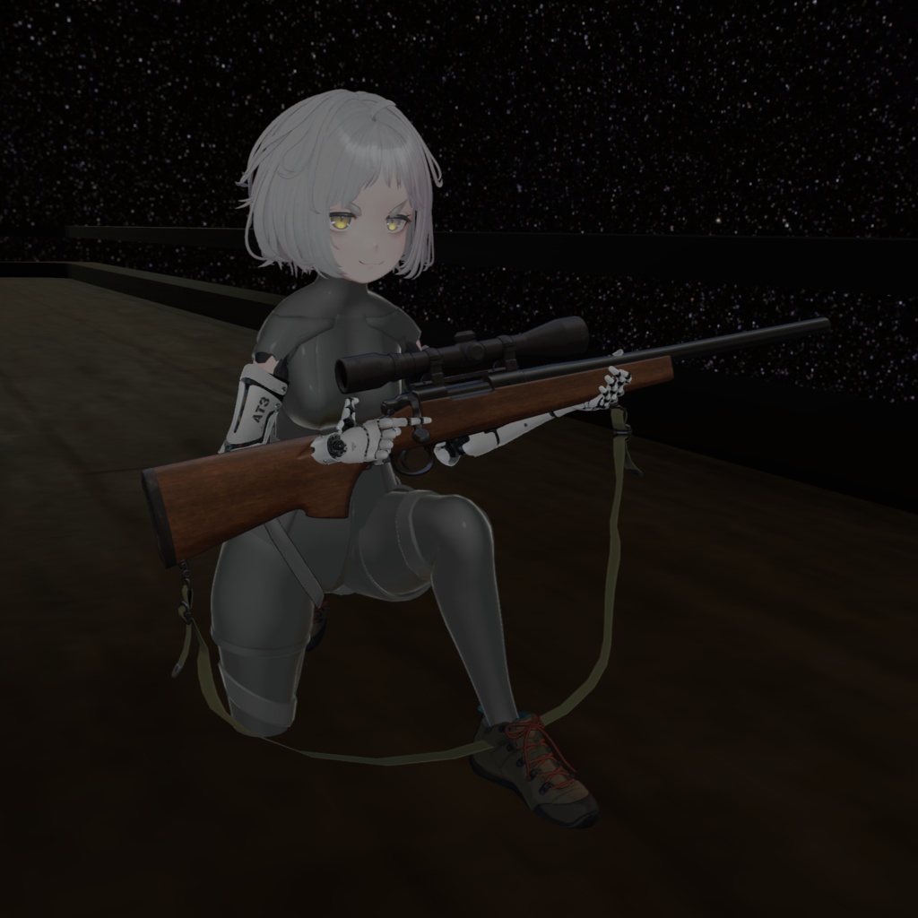 【新素体OK】Nemoライフル最強武器着せ替えキット MA対応※PCVR用です