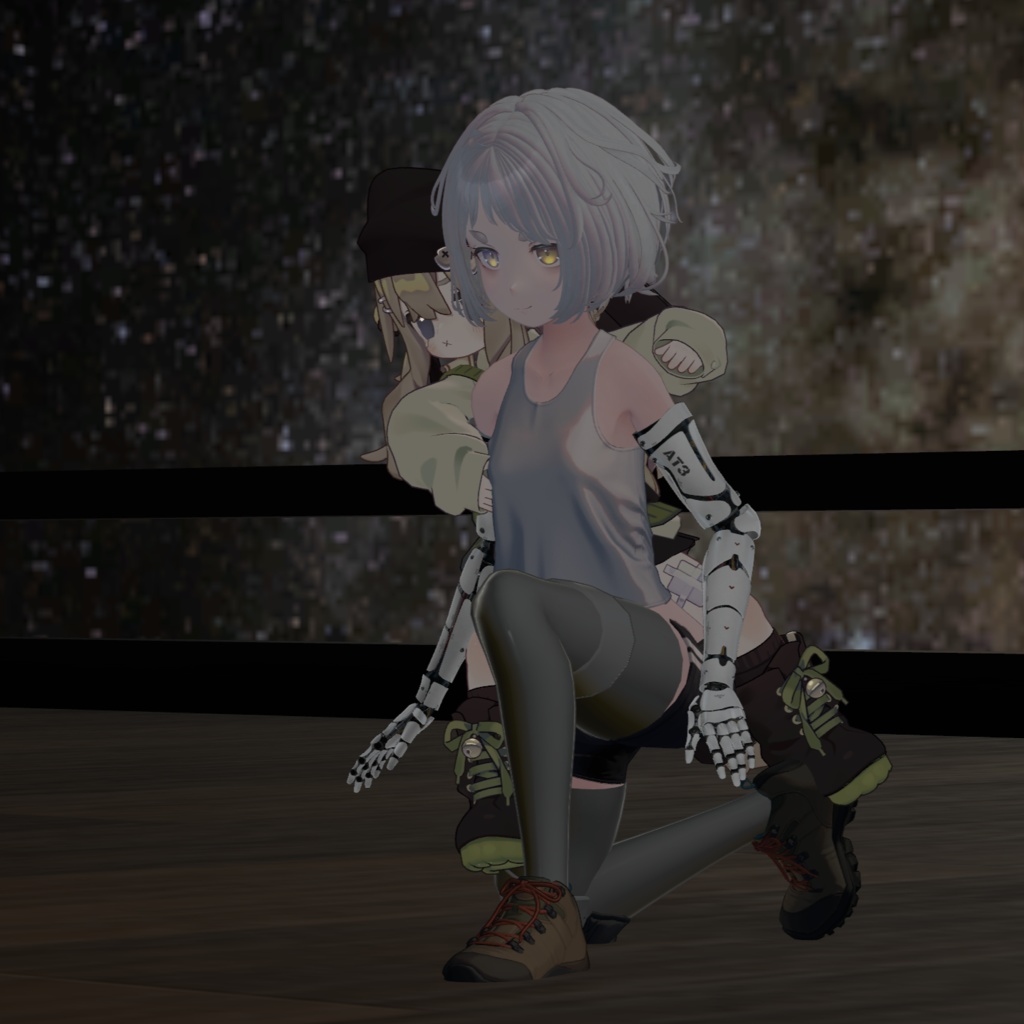 【新素体OK】Nemoライフル最強武器着せ替えキット MA対応※PCVR用です