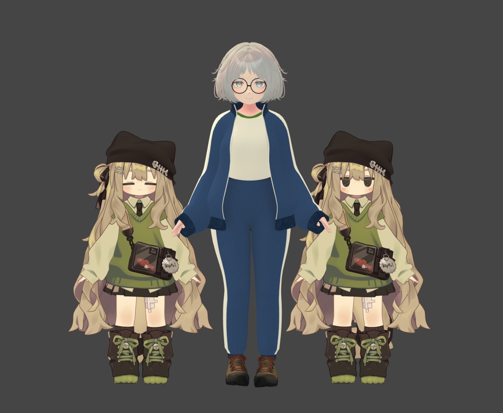 【SNOWHAVOC / エク - Eku 対応追加】【1800+スキありがとう!】「ウィズキプ」キプフェルと一緒におでかけできるギミック MA対応 Mobile対応