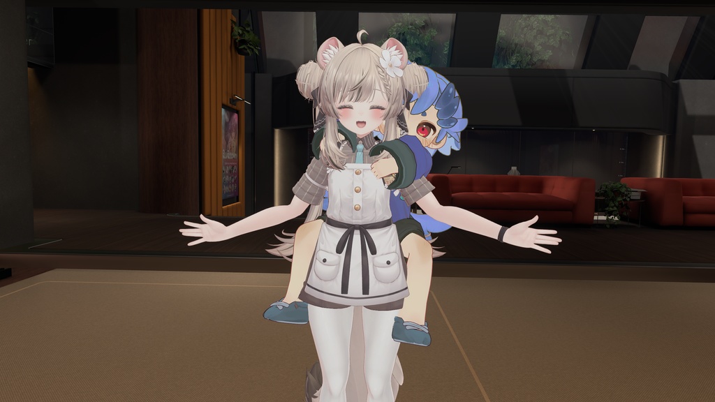 「ウィズルハ」ウズルハと一緒におでかけできるギミック MA対応