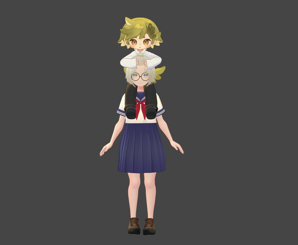 「ウィズルハ」ウズルハと一緒におでかけできるギミック MA対応