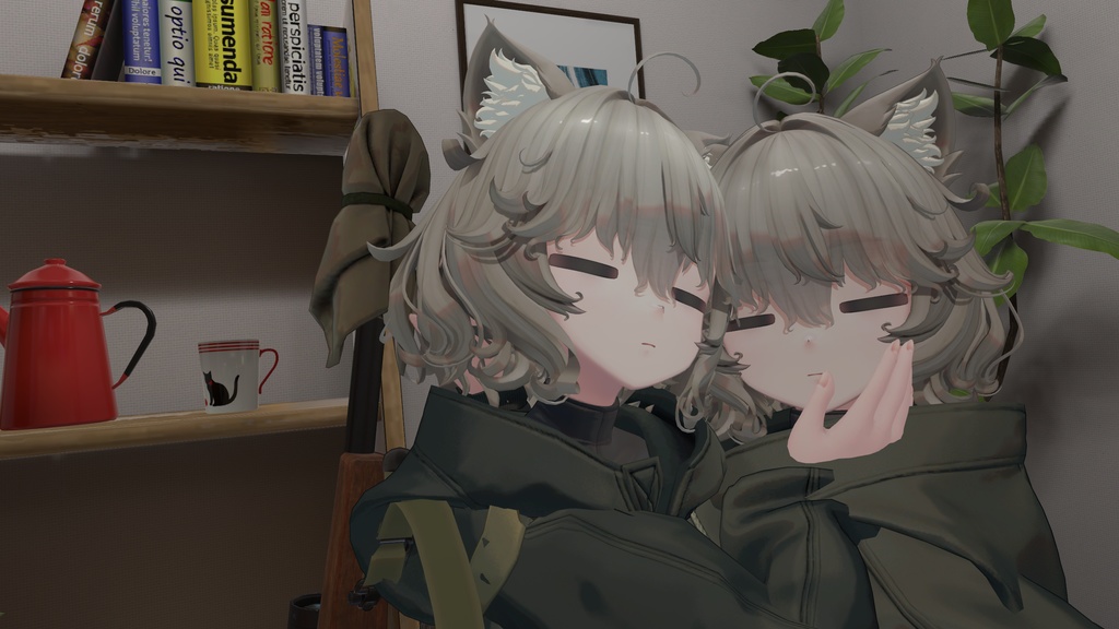 「なでネモ」ネモになでられ表情エモートを追加するギミック MA対応