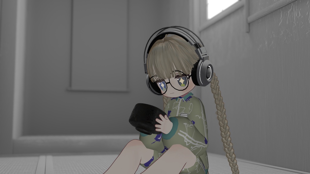 もえジャー MoeJ 萌えそで ハーフパンツ ジャージ AudioLink対応 キプフェル対応 まめふれんず対応 ※PCVR用です