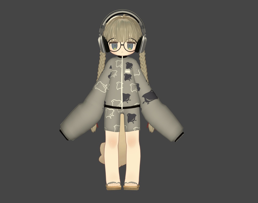 もえジャー MoeJ 萌えそで ハーフパンツ ジャージ AudioLink対応 キプフェル対応 まめふれんず対応 ※PCVR用です