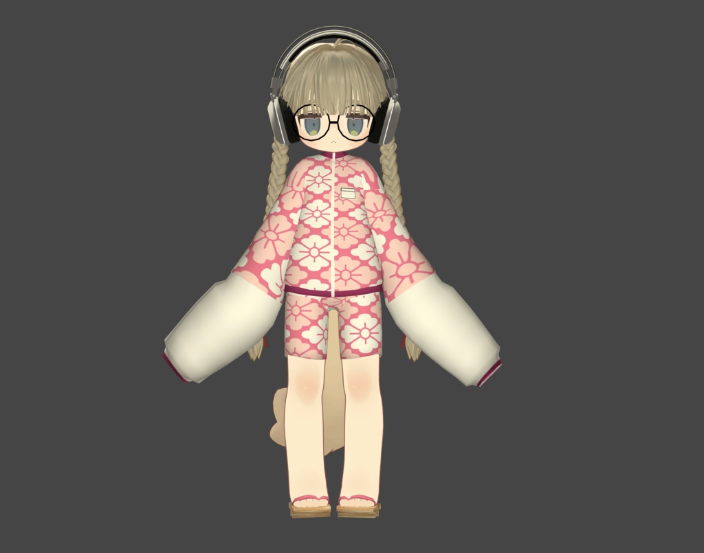 もえジャー MoeJ 萌えそで ハーフパンツ ジャージ AudioLink対応 キプフェル対応 まめふれんず対応 ※PCVR用です