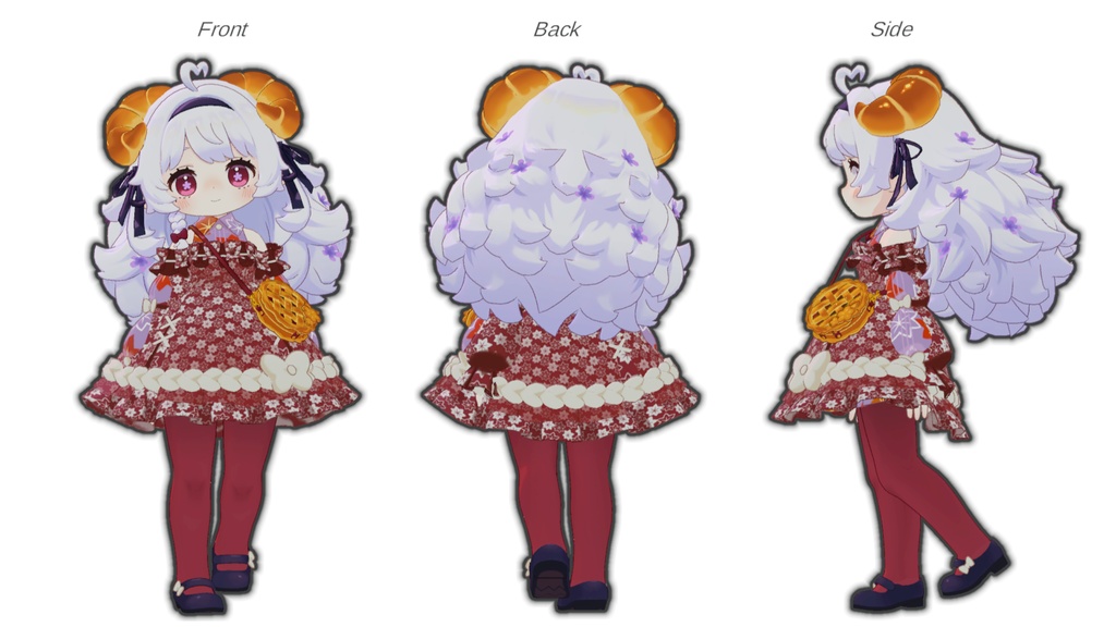 えも研アバター標準衣装用模様替えマテリアル「和柄 -Wagara-」01千鳥、02紅葉、03流水 MA対応 クララ、コロネ、アズキ