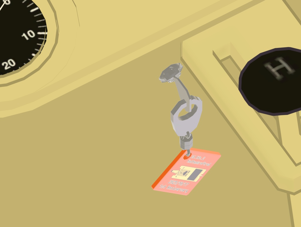 【~11/15まで販売 リアルグッズ】ケッテンクラート1周年記念アクリルキーホルダー