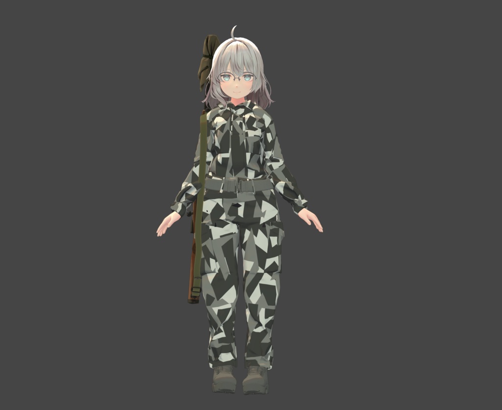 【10/19まで公開】無料　FLASTORE Combat Uniform 用スプリッター迷彩風テクスチャ