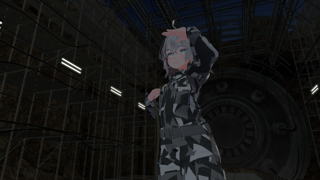 【6/8まで公開】無料 FLASTORE Combat Uniform 用スプリンター(スプリッター)迷彩風テクスチャ