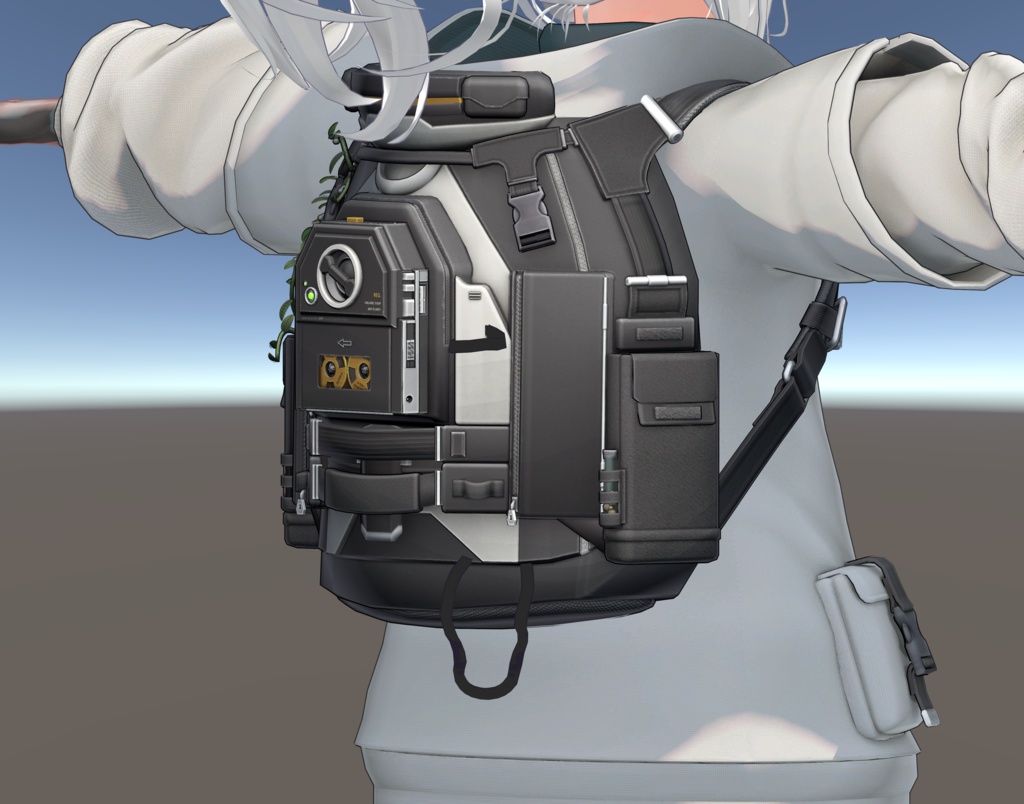 SNOWHAVOC スノーハヴォック用「転ばぬ先のピッケル君」MA対応