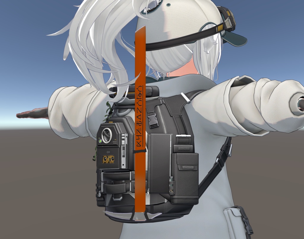 SNOWHAVOC スノーハヴォック用「転ばぬ先のピッケル君」MA対応