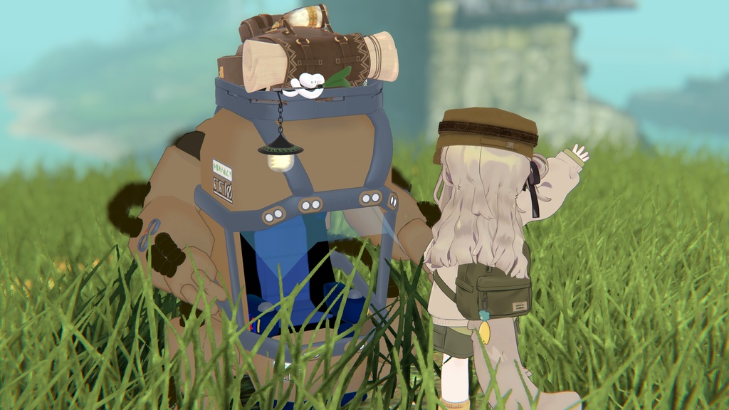 【1200+スキありがとう! 11/26~11/30まで750円OFF!】オーバーテック・パワーメイト のりものギミック 異星の謎技術で駆動する一人乗り作業機体 MA対応 キプフェル、まめひなた、まめふれんず、クララ、コロネ、アズキ、デルタフレア、スノーハヴォック、Nemo、エク、しなの、マヌカ、桔梗等42アバター確認 MA対応 AudioLink対応