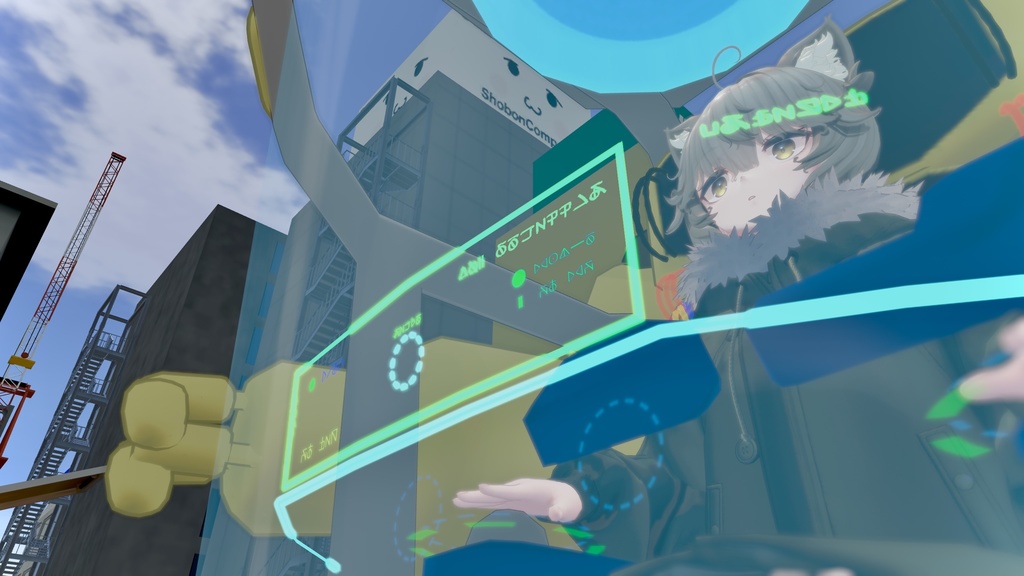 【1200+スキありがとう! 11/26~11/30まで750円OFF!】オーバーテック・パワーメイト のりものギミック 異星の謎技術で駆動する一人乗り作業機体 MA対応 キプフェル、まめひなた、まめふれんず、クララ、コロネ、アズキ、デルタフレア、スノーハヴォック、Nemo、エク、しなの、マヌカ、桔梗等42アバター確認 MA対応 AudioLink対応