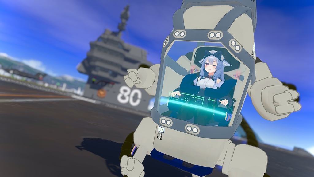 【1200+スキありがとう! 11/26~11/30まで750円OFF!】オーバーテック・パワーメイト のりものギミック 異星の謎技術で駆動する一人乗り作業機体 MA対応 キプフェル、まめひなた、まめふれんず、クララ、コロネ、アズキ、デルタフレア、スノーハヴォック、Nemo、エク、しなの、マヌカ、桔梗等42アバター確認 MA対応 AudioLink対応