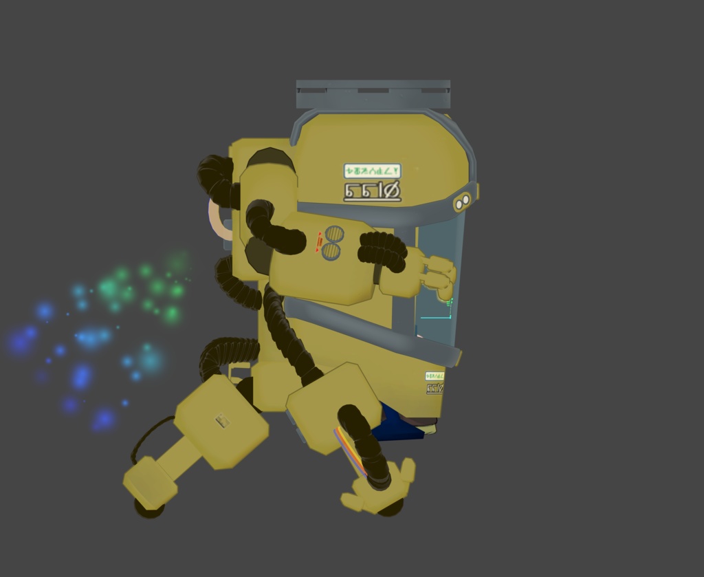 【1200+スキありがとう! 11/26~11/30まで750円OFF!】オーバーテック・パワーメイト のりものギミック 異星の謎技術で駆動する一人乗り作業機体 MA対応 キプフェル、まめひなた、まめふれんず、クララ、コロネ、アズキ、デルタフレア、スノーハヴォック、Nemo、エク、しなの、マヌカ、桔梗等42アバター確認 MA対応 AudioLink対応