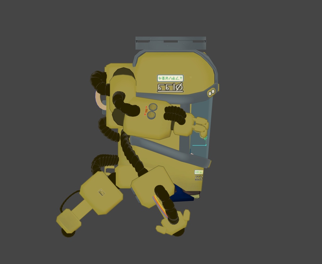 【1200+スキありがとう! 11/26~11/30まで750円OFF!】オーバーテック・パワーメイト のりものギミック 異星の謎技術で駆動する一人乗り作業機体 MA対応 キプフェル、まめひなた、まめふれんず、クララ、コロネ、アズキ、デルタフレア、スノーハヴォック、Nemo、エク、しなの、マヌカ、桔梗等42アバター確認 MA対応 AudioLink対応