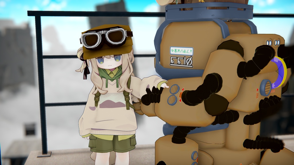 【1200+スキありがとう! 11/26~11/30まで750円OFF!】オーバーテック・パワーメイト のりものギミック 異星の謎技術で駆動する一人乗り作業機体 MA対応 キプフェル、まめひなた、まめふれんず、クララ、コロネ、アズキ、デルタフレア、スノーハヴォック、Nemo、エク、しなの、マヌカ、桔梗等42アバター確認 MA対応 AudioLink対応