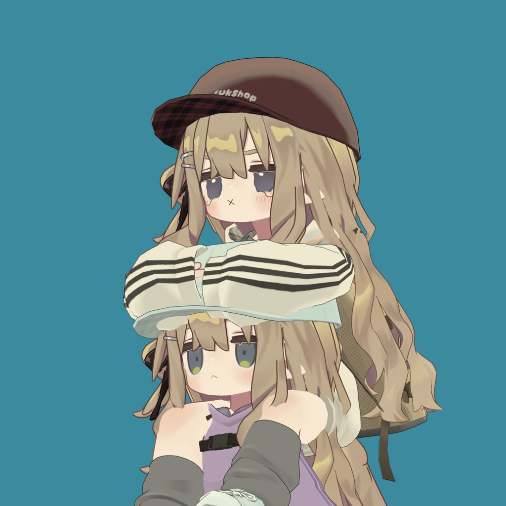 「きまぐれ!街角ステップ」ランダムカラーコーデギミック MA対応 4アバター