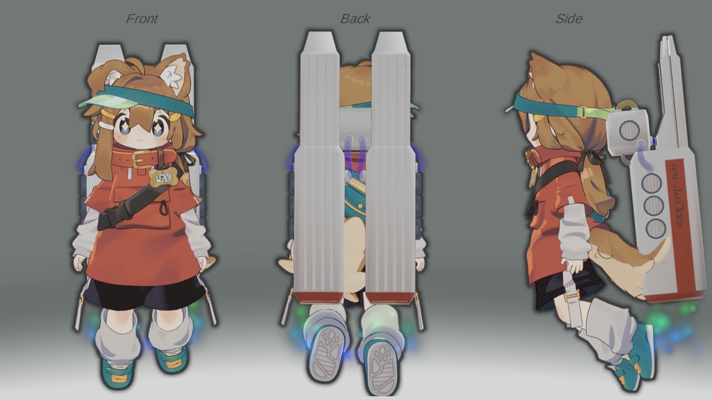 【リリース記念半額 600円 7/5まで】拡張マヌーバユニットギミック 「EMU DRAGoon - ドラグーン -」 リュミイ、ひかるん、キプフェル、まめひなた、まめふれんず、Nemo対応 MA、AudioLink対応