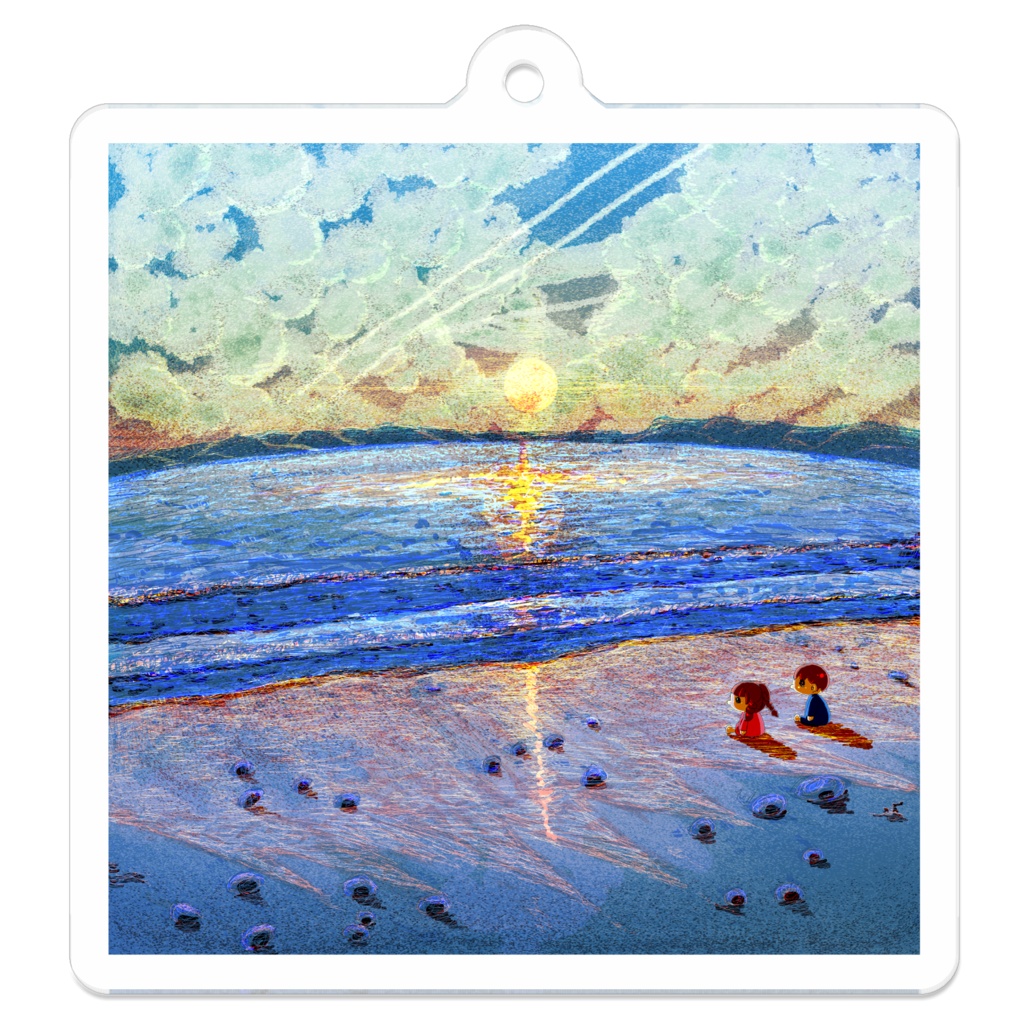 1st album『波音』アクリルキーホルダー(ジャケットver.コーティング有り)【特典付き】