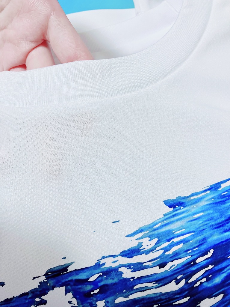 【残り1点】長袖Tシャツ「なみのまにまに」