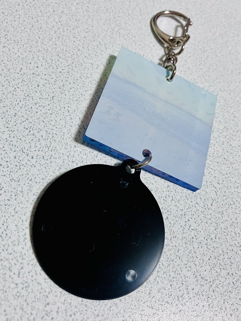 レコードアクリルキーホルダー