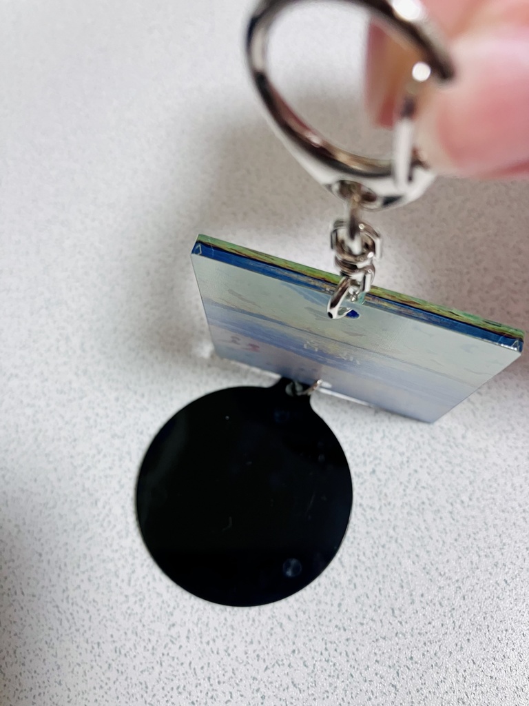 レコードアクリルキーホルダー