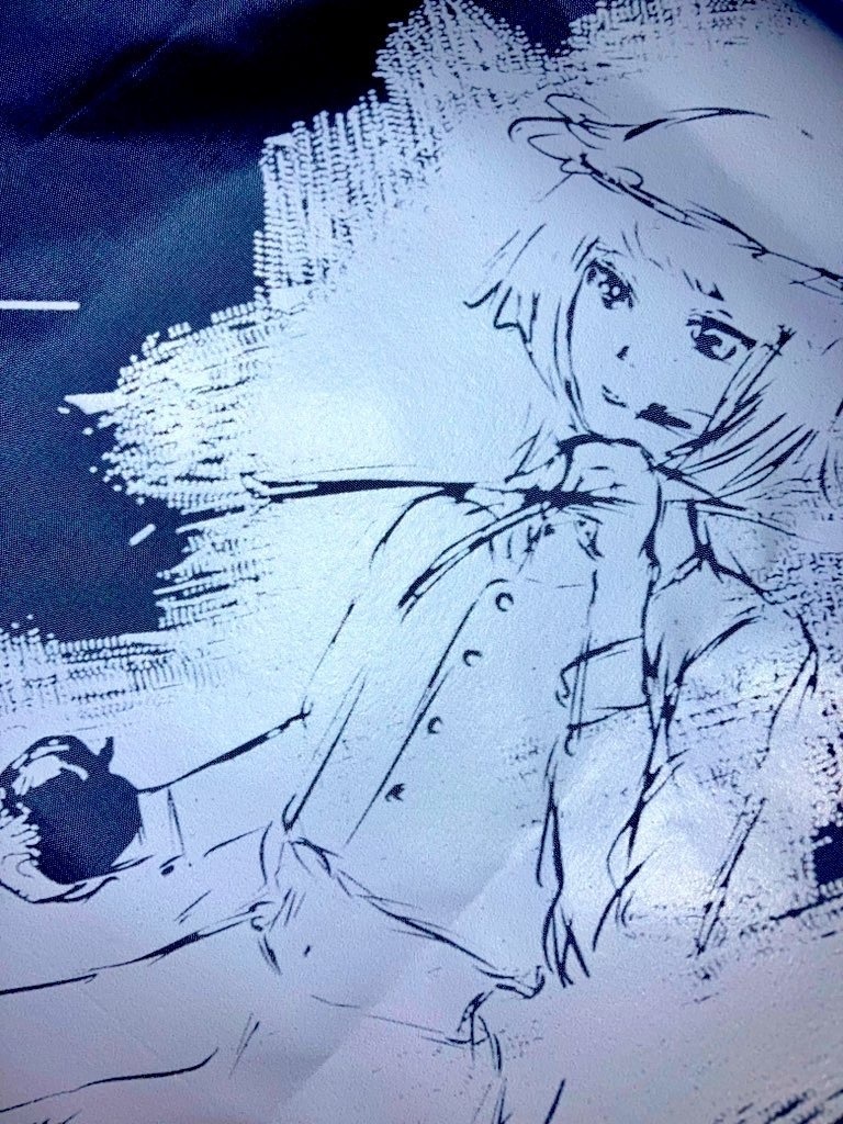 エコバッグ「降り立つ」