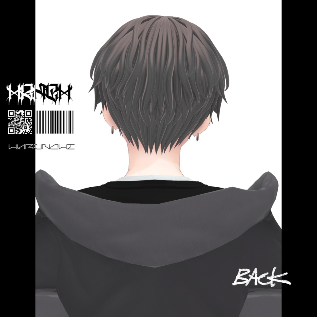 twist perm【VRC想定hair】