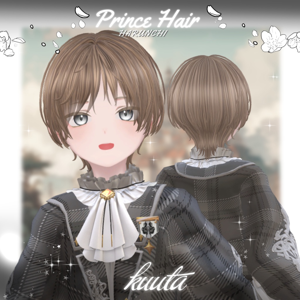 Prince Hair 【VRC想定hair】