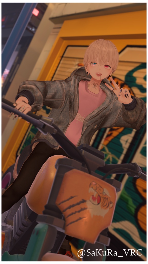 OVER DENIM  【6アバター、+Head 対応】