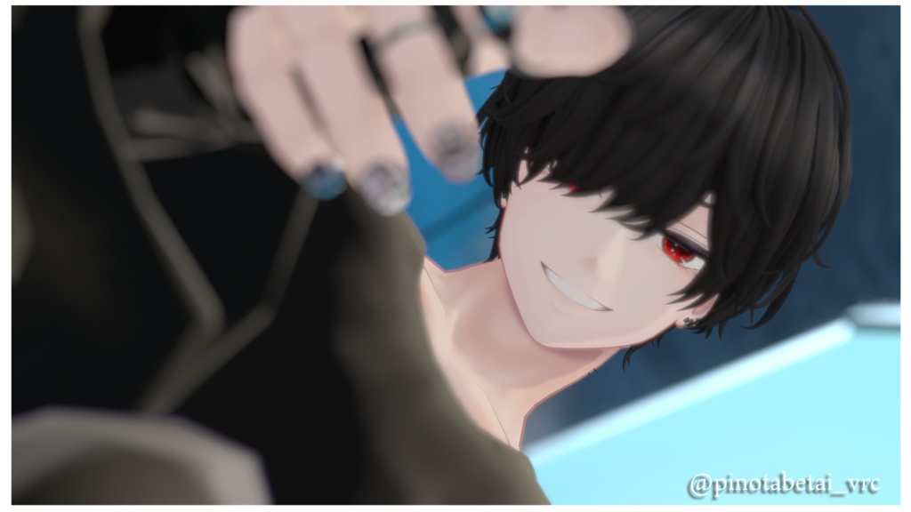 メカクレキザヘア 【VRC想定hair】