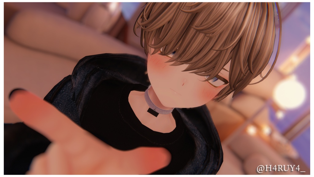 メカクレキザヘア 【VRC想定hair】