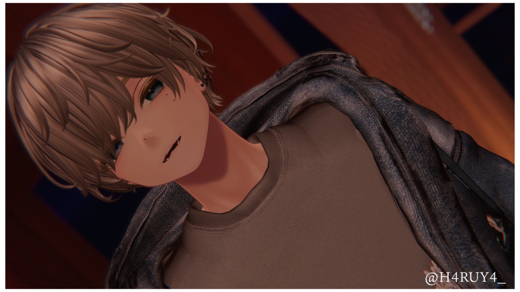 メカクレキザヘア 【VRC想定hair】