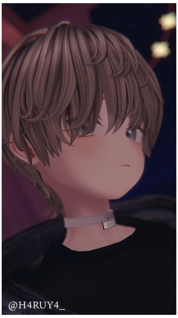 メカクレキザヘア 【VRC想定hair】