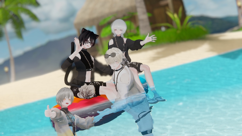 Pionites summer【5アバター、+Head 対応】