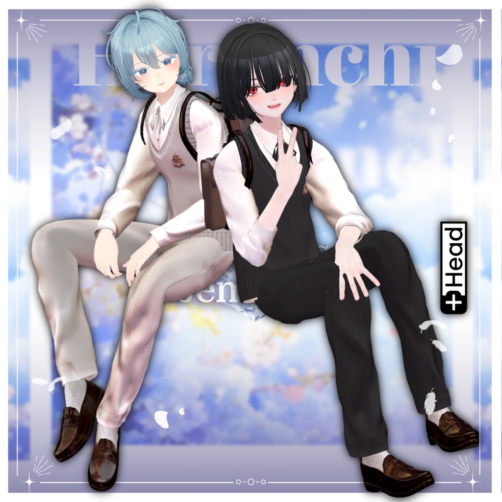 Lustrous Jemnigh【8アバター対応、コラボ衣装】