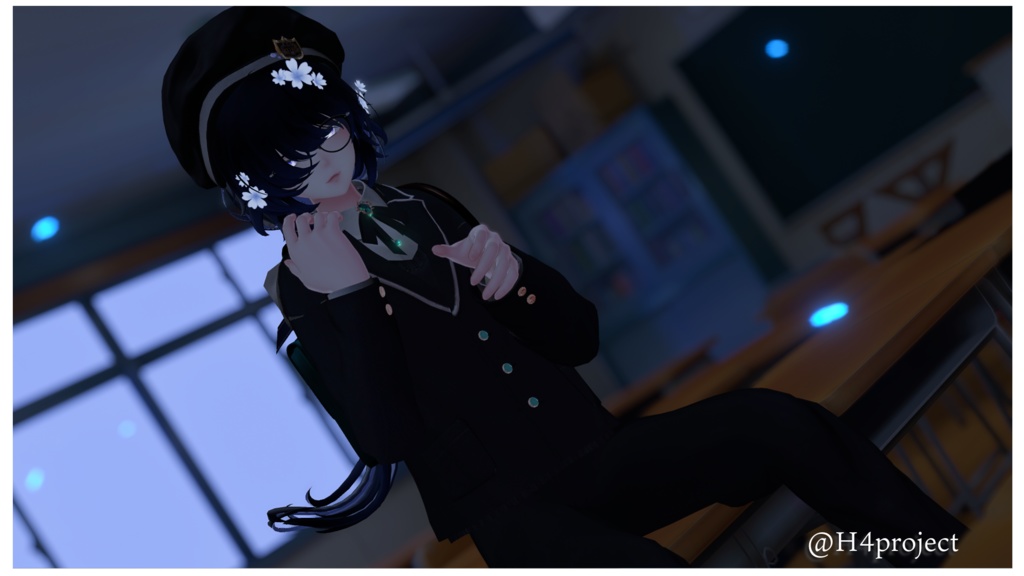 Lustrous Jemnigh【8アバター対応、コラボ衣装】