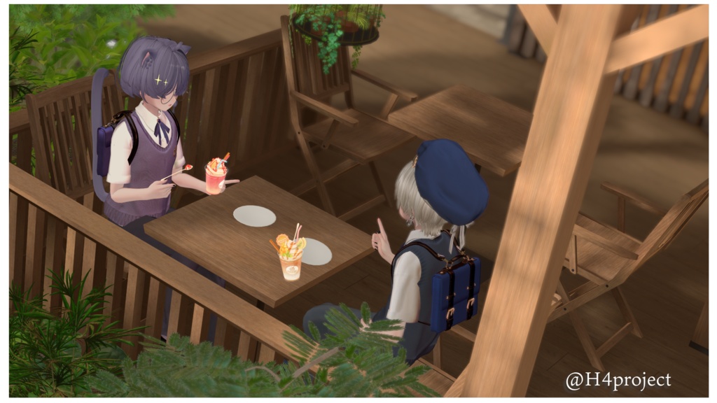 Lustrous Jemnigh【8アバター対応、コラボ衣装】