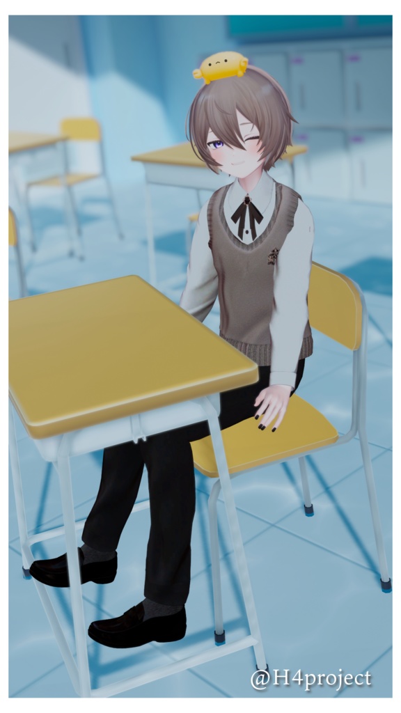 Lustrous Jemnigh【8アバター対応、コラボ衣装】