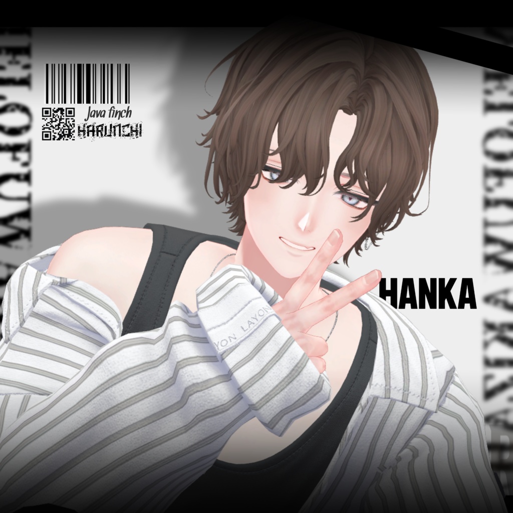 メロふわキザヘア【VRC想定hair】