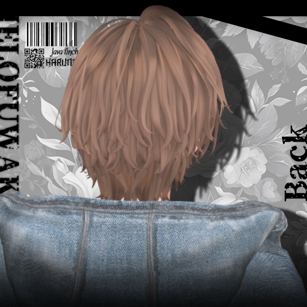 メロふわキザヘア【VRC想定hair】