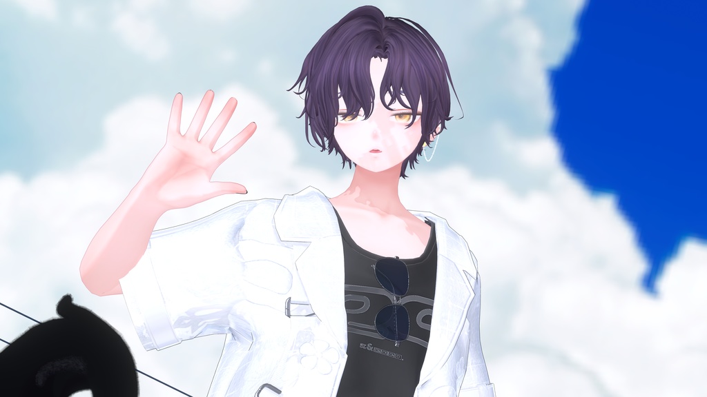 メロふわキザヘア【VRC想定hair】