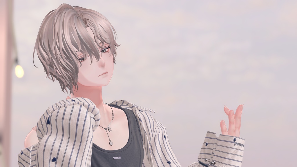 メロふわキザヘア【VRC想定hair】