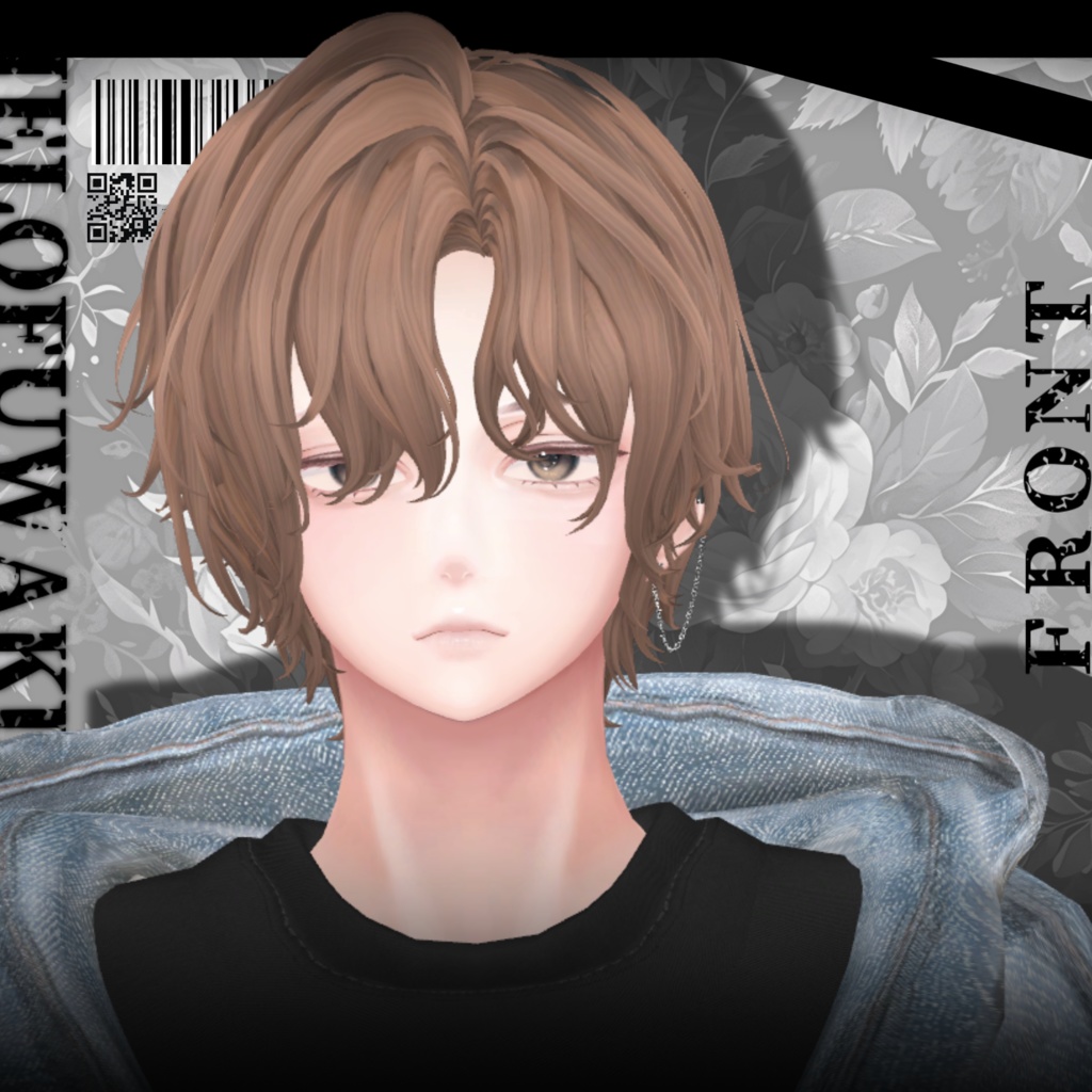 メロふわキザヘア【VRC想定hair】