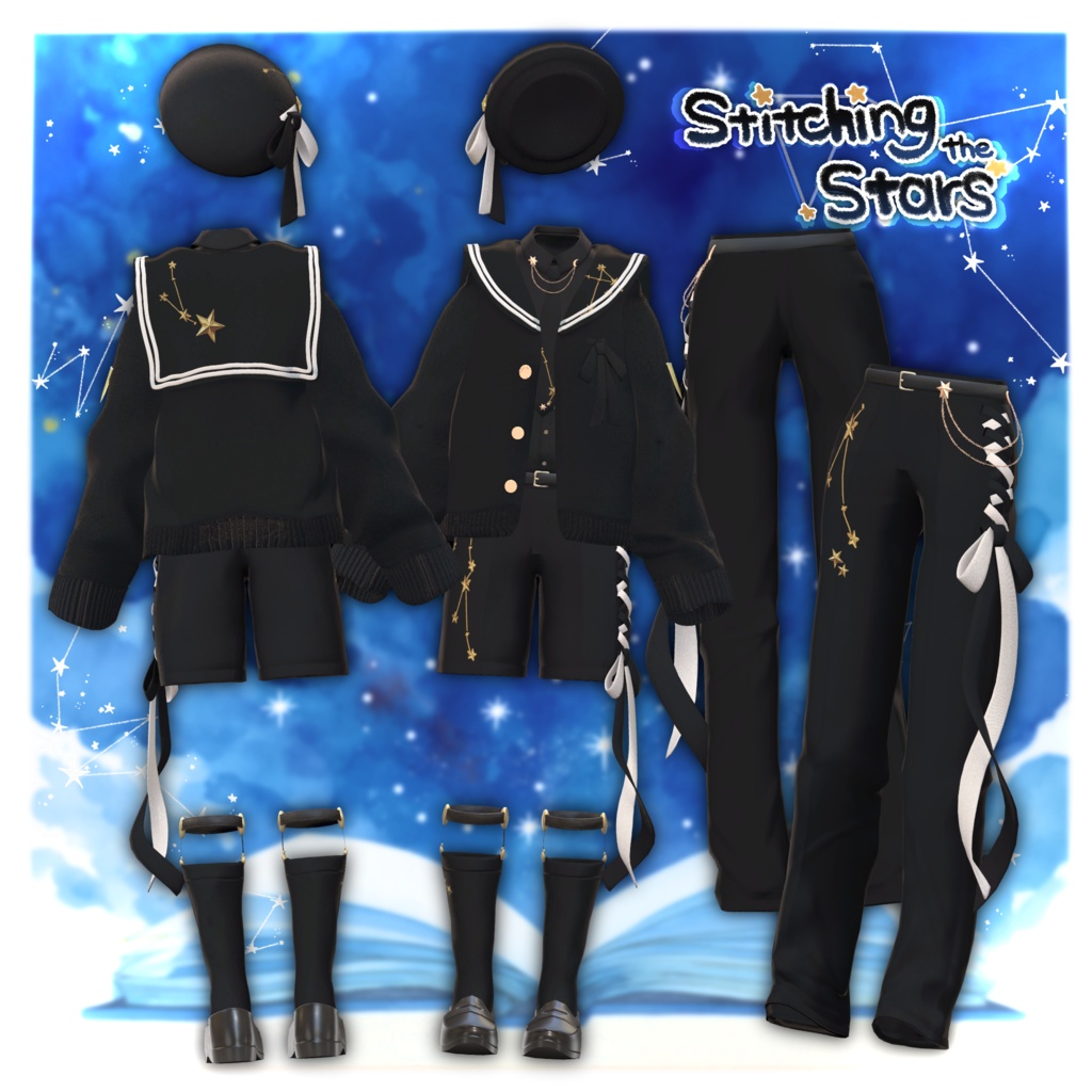- Stitching the Stars - 【6アバター、+Head 対応】
