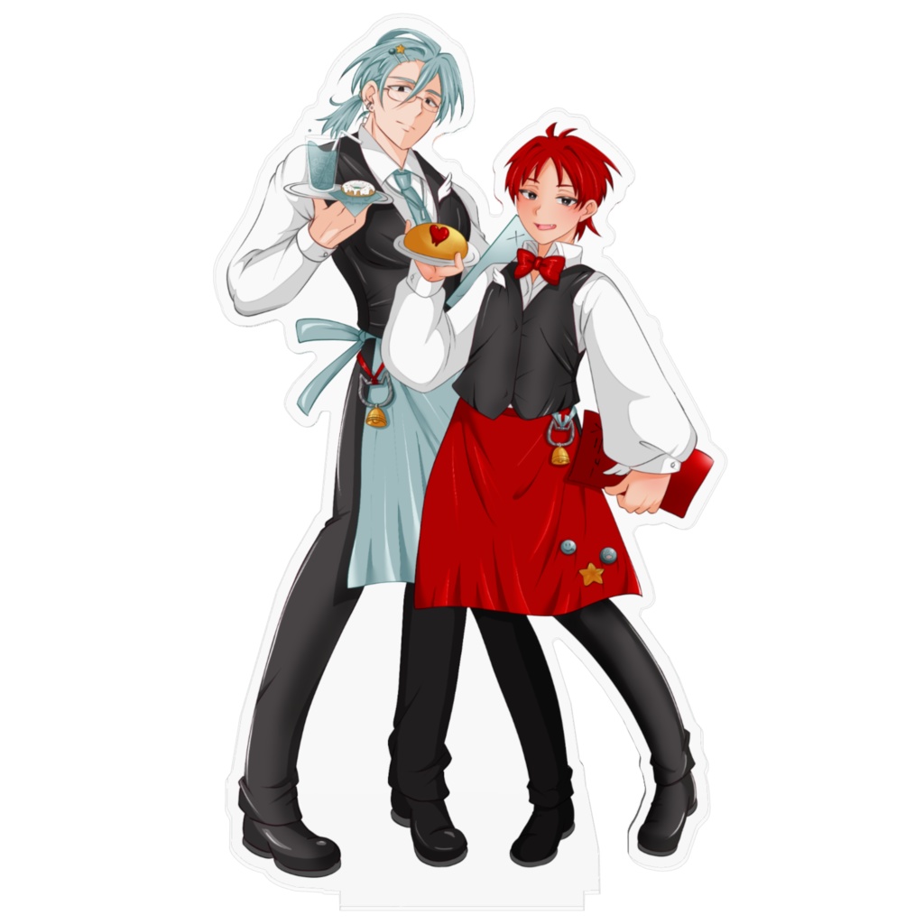 翔斗と大輔カフェ店員