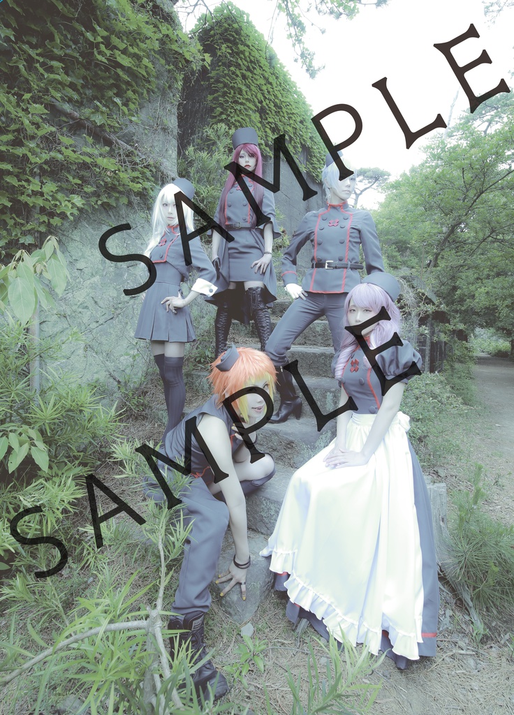 戦場ナース展オールキャラクタークリアファイル